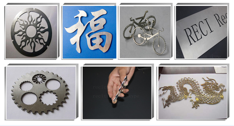 Karbon Çelik 3000x1500mm için CNC Fiber 1000W Lazer Kesim Makinesi